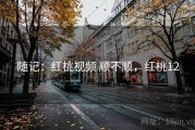 随记：红桃视频 顺不顺，红桃12