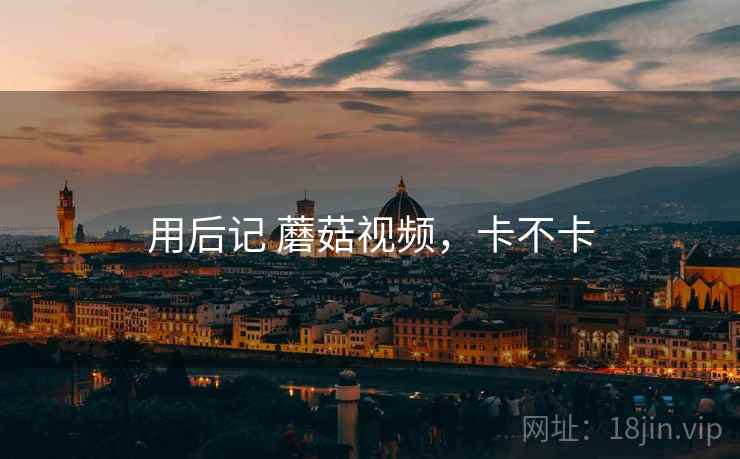 用后记 蘑菇视频,卡不卡 用后记 蘑菇视频,卡不卡